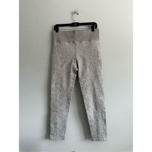 offline by aerie high rise gray snakeskin pattern leggings women’s size XL